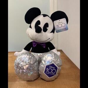Disney100 Years of Wonder‎ Mickey Mouse Large Plush Stuffed Animal - New 2023